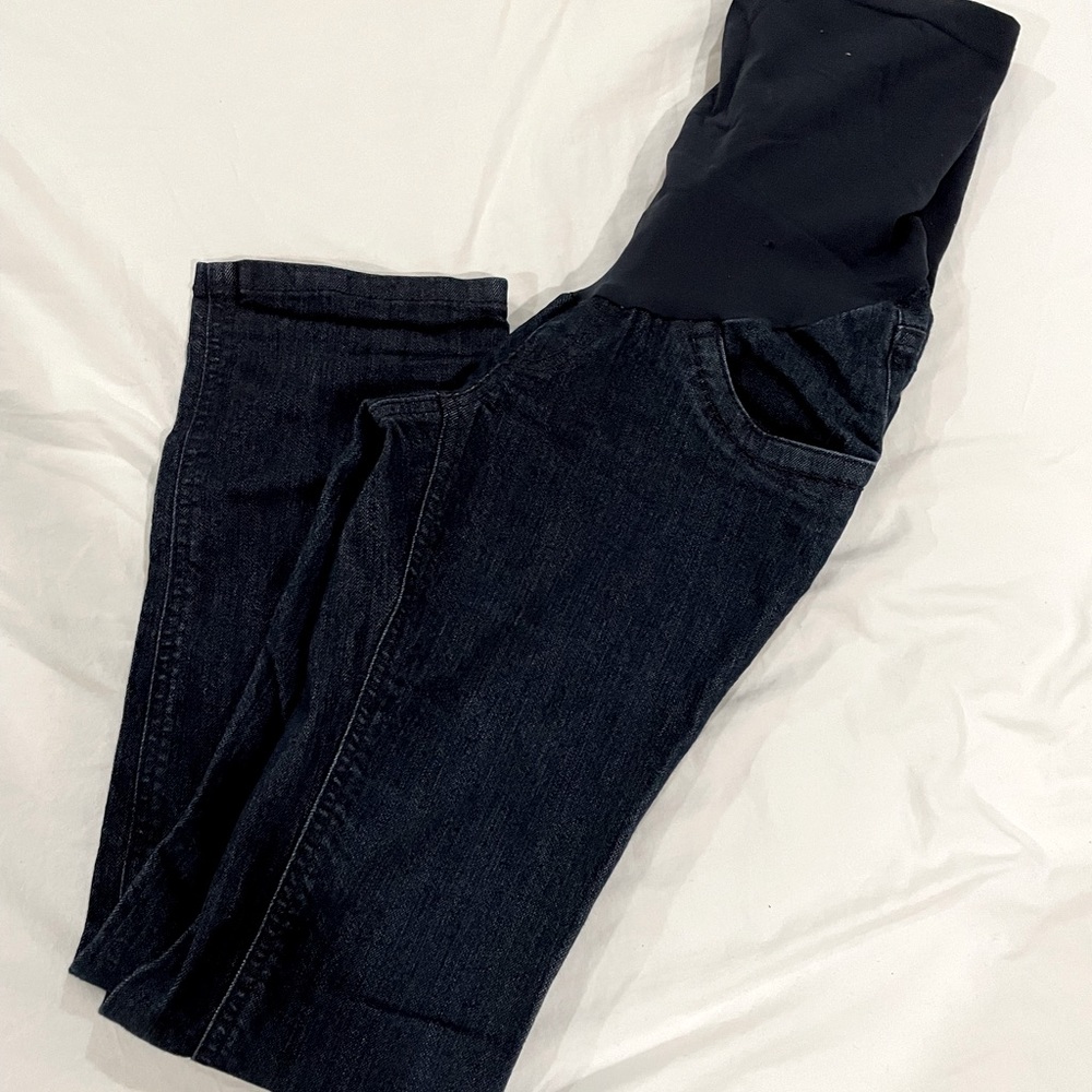 Dark Maternity Ankle Jeans petite XS